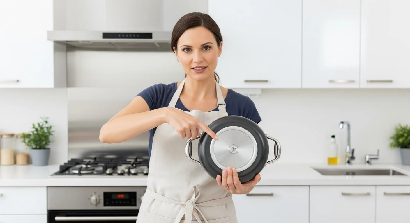 Como testar se a base da panela está plana antes de comprar?