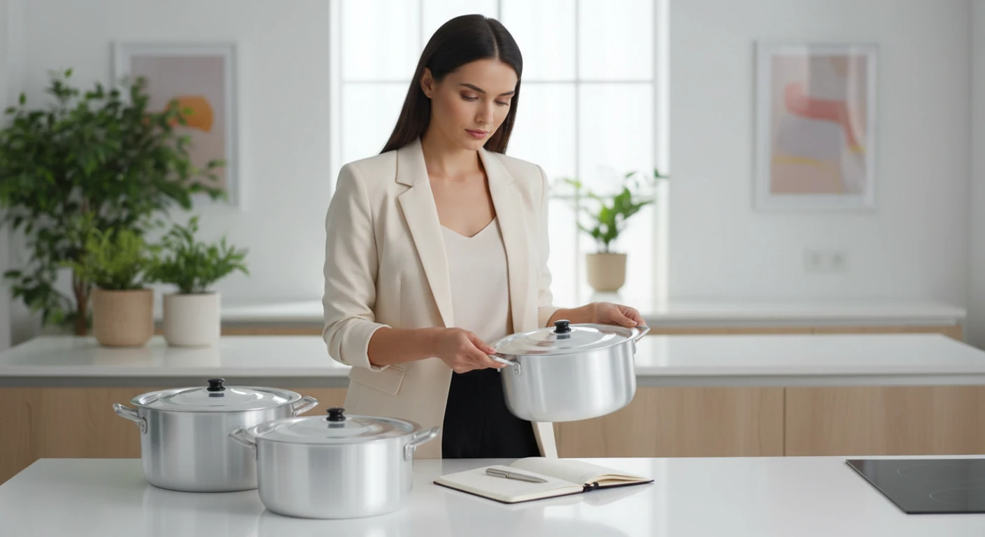 panela de alumínio para cozimento ágil