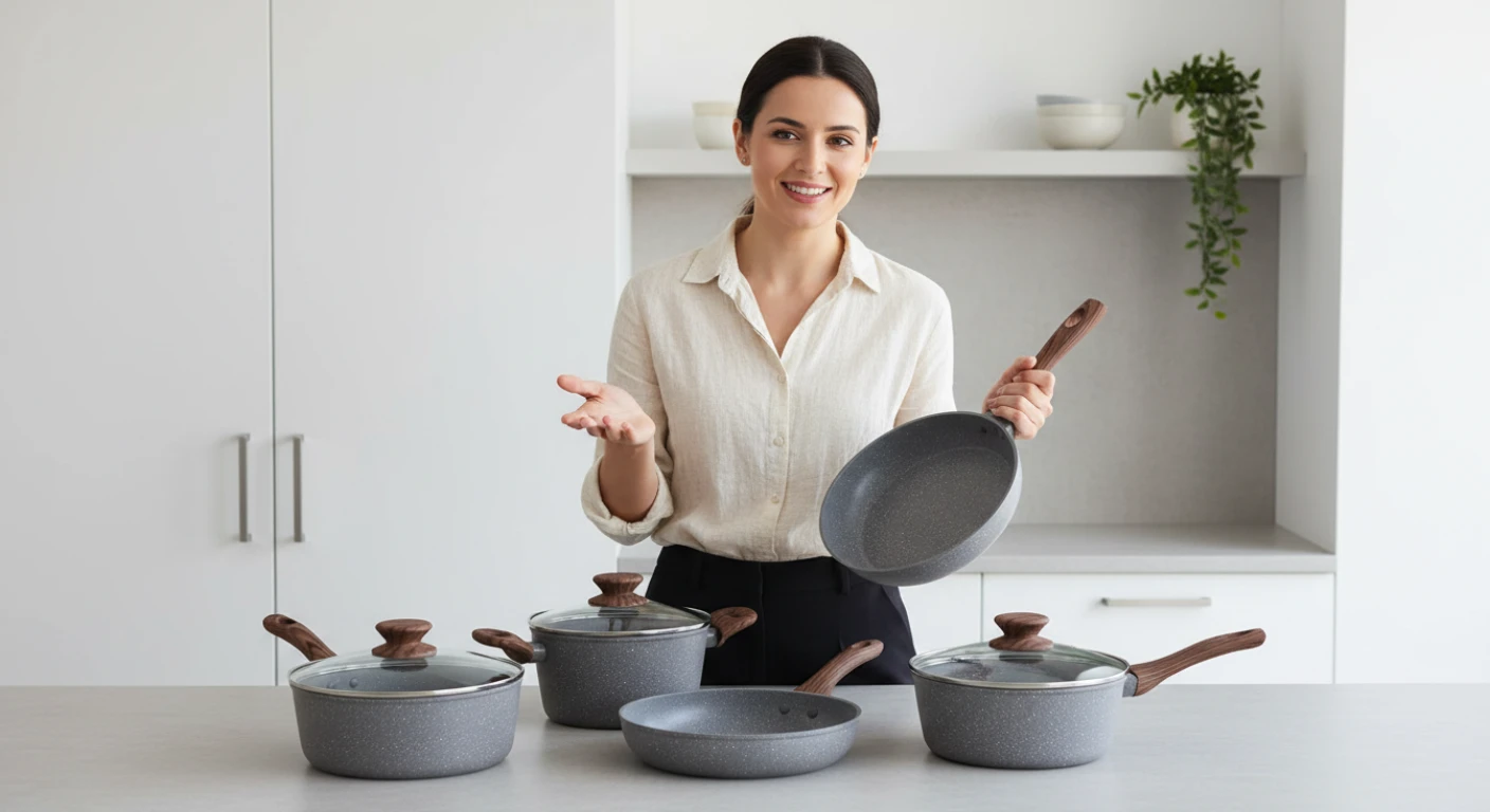 Panelas de cerâmica: segurança e desgaste visível