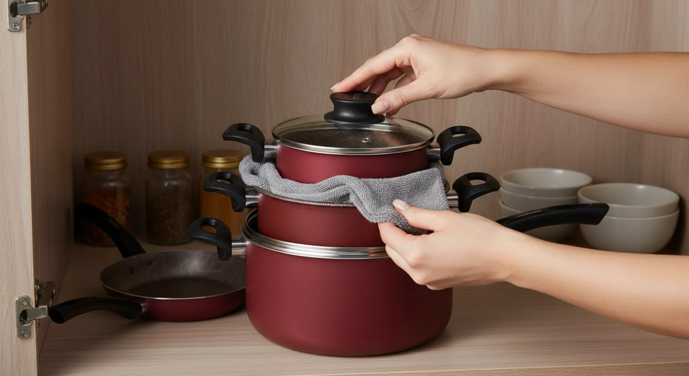 Panelas antiaderentes e cuidados diários